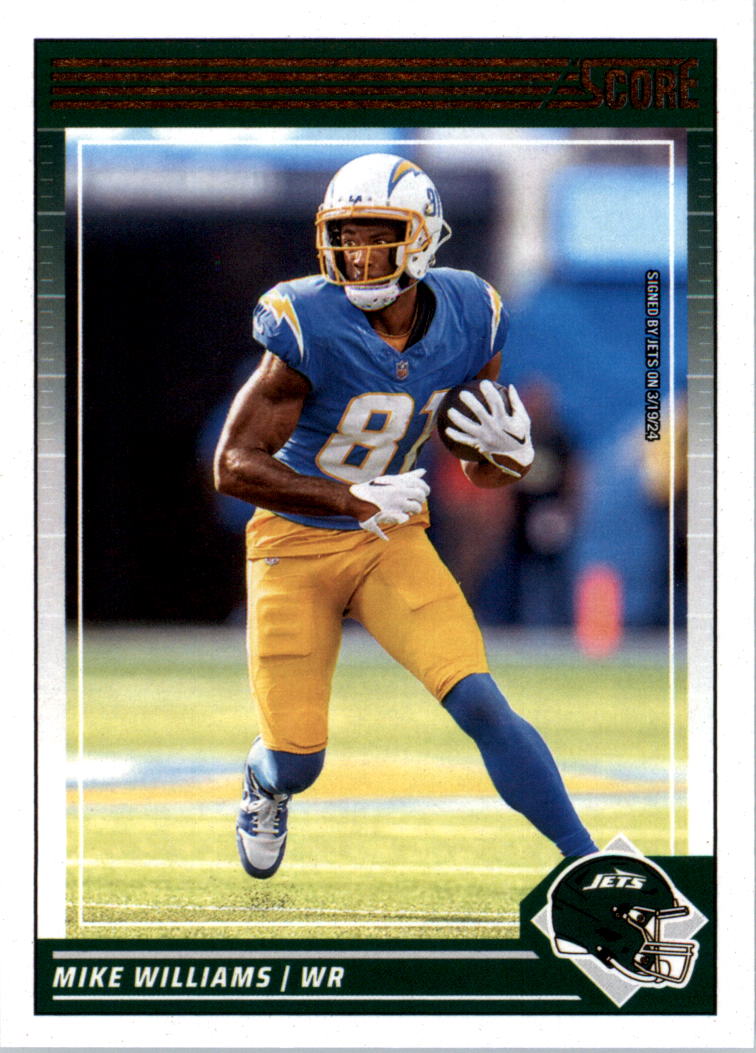 2024 Score Football Card Pick (Base) 141-400