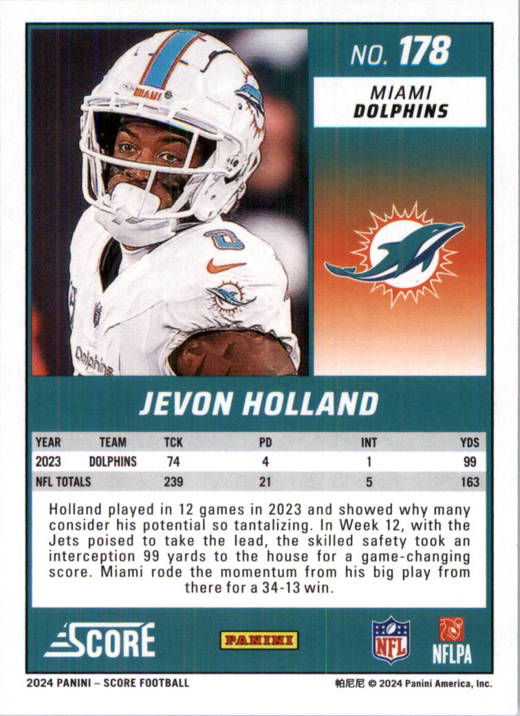 2024 Score Football Card Pick (Base) 141-400