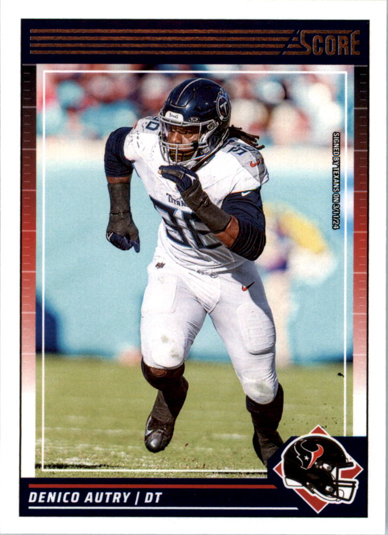 2024 Score Football Card Pick (Base) 141-400