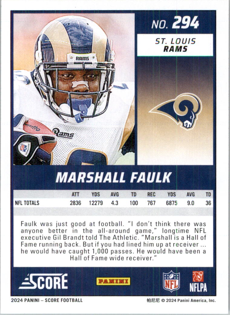 2024 Score Football Card Pick (Base) 141-400