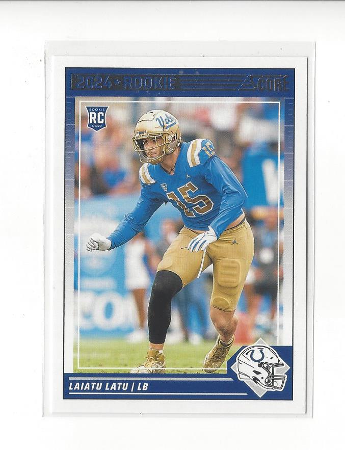 2024 Score Football Rookie Card RC Singles - You Choose