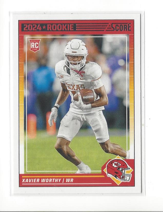 2024 Score Football Rookie Card RC Singles - You Choose