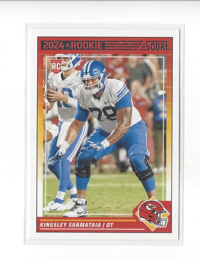 2024 Score Football Rookie Card RC Singles - You Choose