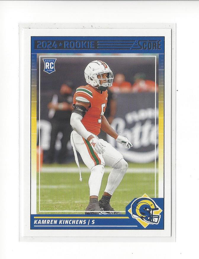 2024 Score Football Rookie Card RC Singles - You Choose