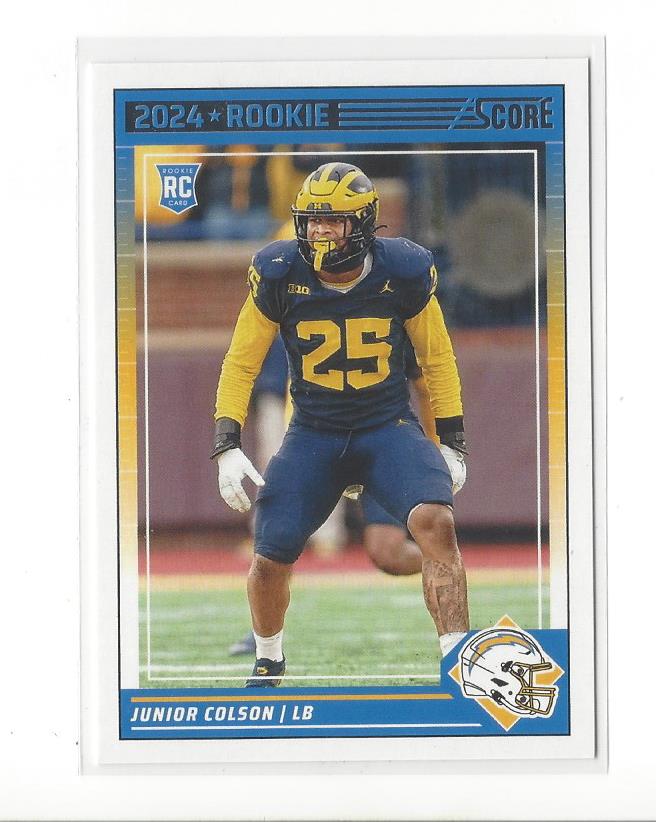 2024 Score Football Rookie Card RC Singles - You Choose