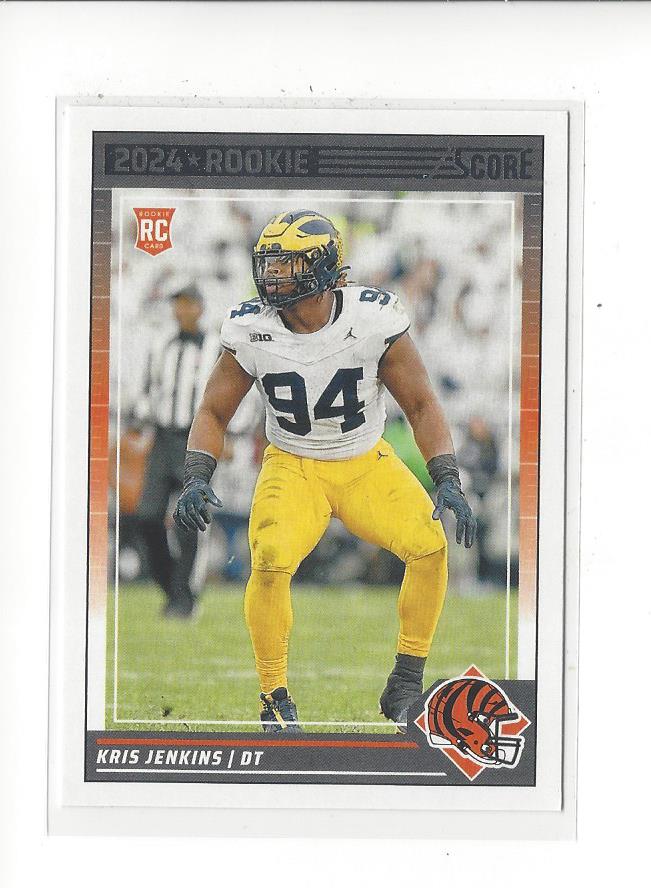 2024 Score Football Rookie Card RC Singles - You Choose