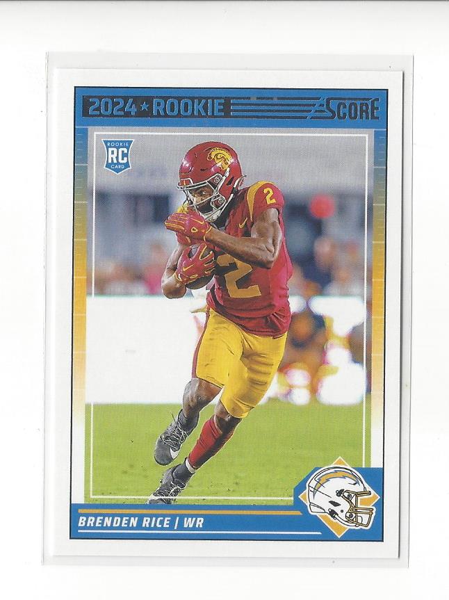 2024 Score Football Rookie Card RC Singles - You Choose