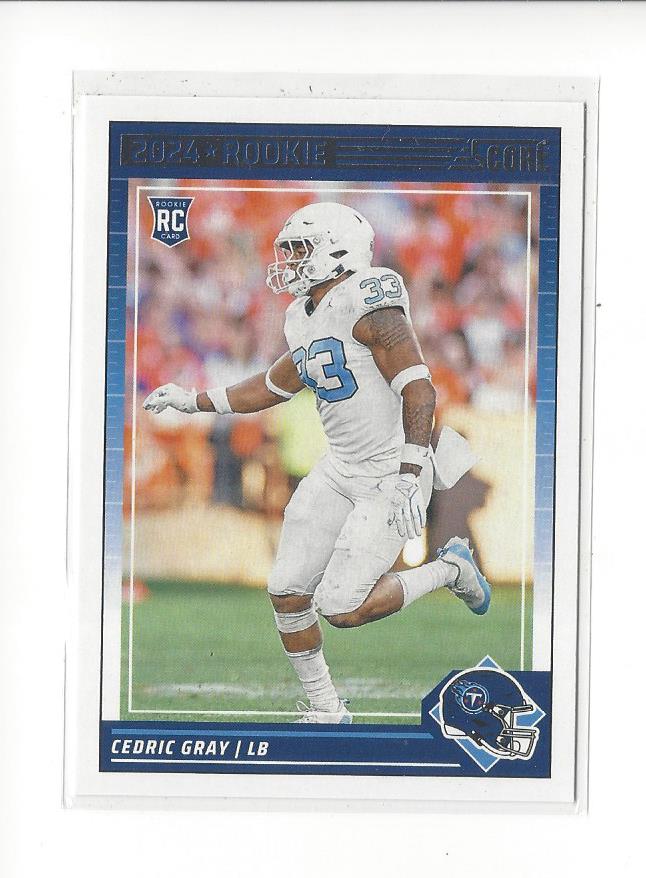 2024 Score Football Rookie Card RC Singles - You Choose