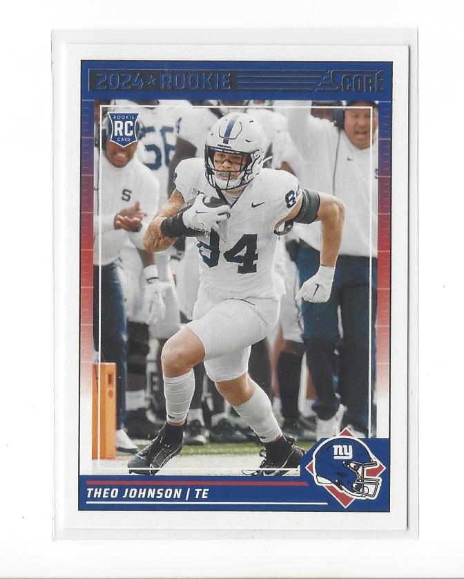 2024 Score Football Rookie Card RC Singles - You Choose