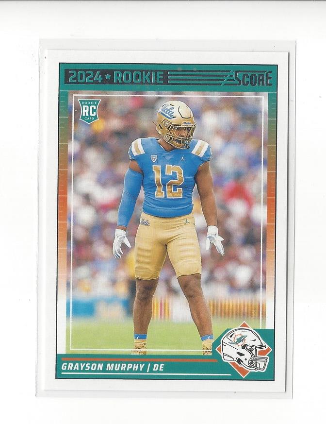 2024 Score Football Rookie Card RC Singles - You Choose