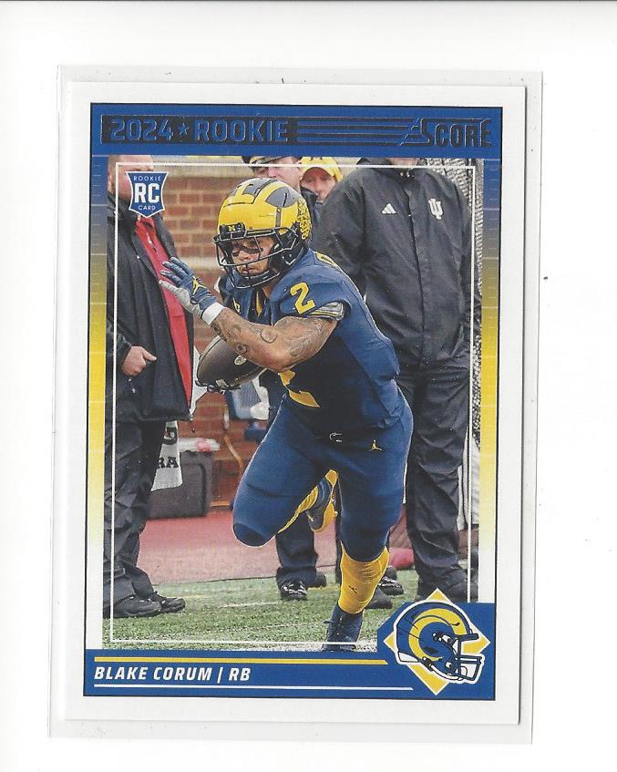 2024 Score Football Rookie Card RC Singles - You Choose