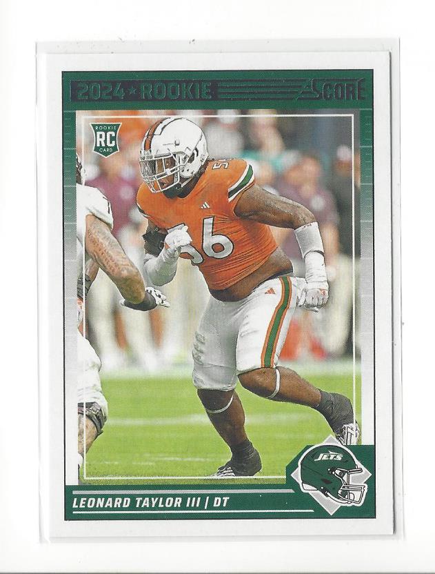 2024 Score Football Rookie Card RC Singles - You Choose