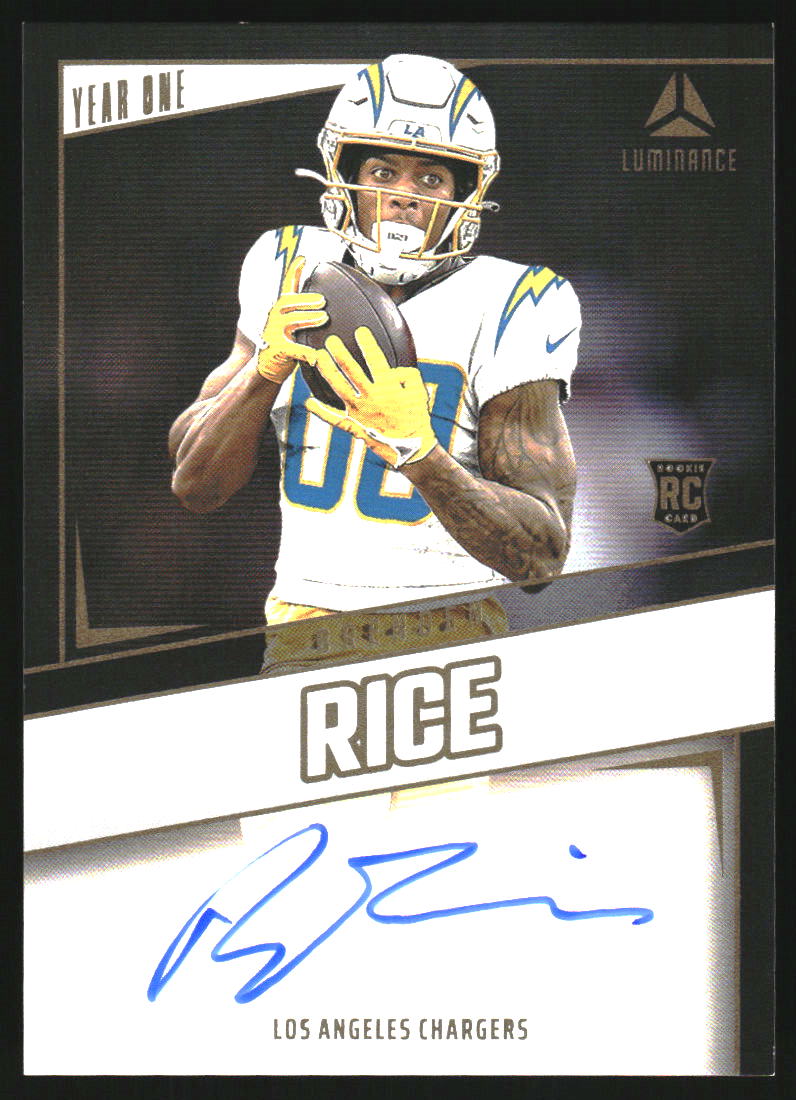 2024 Panini Luminance Year One Signatures #42 Brenden Rice Auto