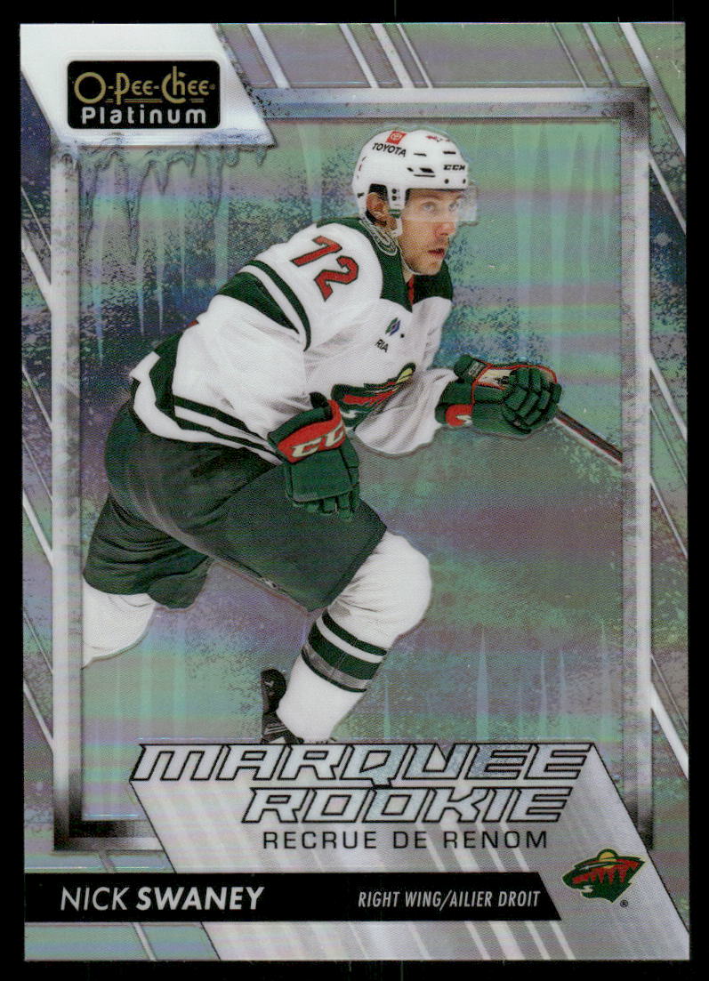 2023-24 O-Pee-Chee Platinum Arctic Freeze #286 Nick Swaney