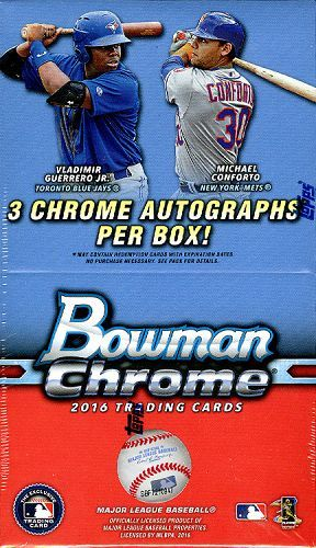 2016 Bowman CHROME Baseball VENDING Box