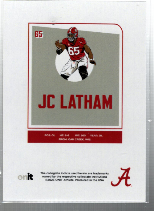 A0277- 2023 Onit Alabama Football Assorted Cards -You Pick- 15+ FREE US SHIP - Picture 9 of 11