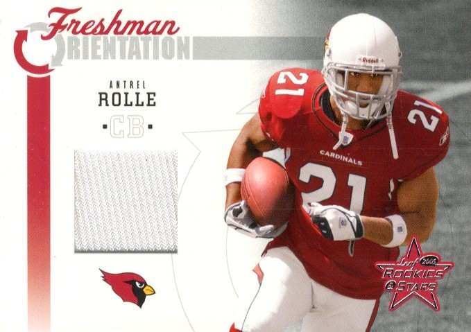 2005 Leaf Rookies and Stars Freshman Orientation Jersey #FO4 Antrel Rolle