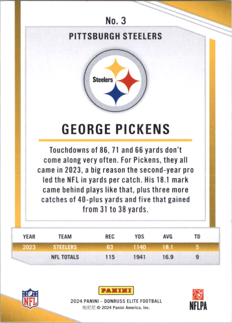 2024 Elite Football Card Pick (Base) - Picture 7 of 201