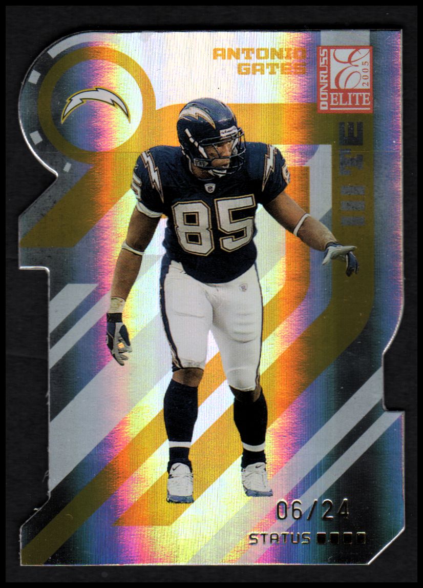 2005 Donruss Elite Status Gold #77 Antonio Gates