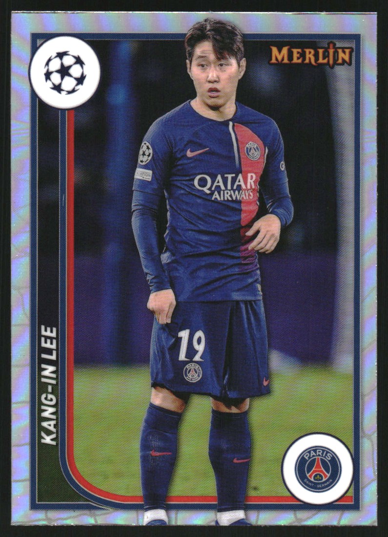 2019 Topps Chrome UEFA Sapphire Kang-In Lee ROOKIE #99 PSA 10 GEM