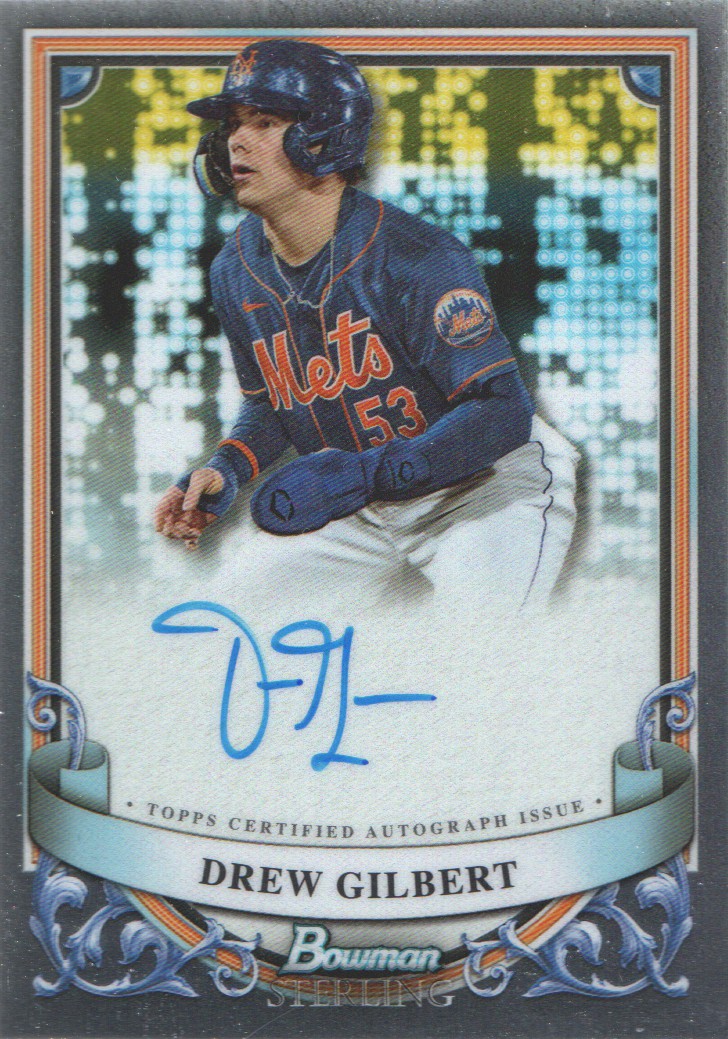2024 Bowman Sterling Prospect Autographs #PADG Drew Gilbert