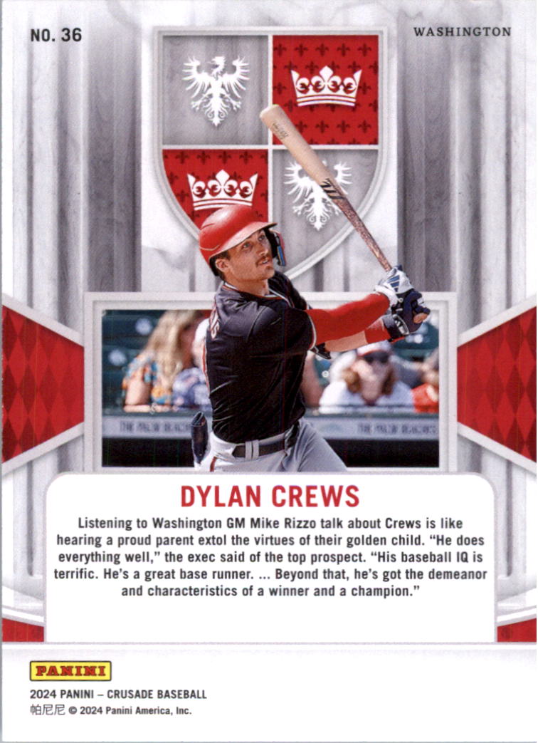 2024 Panini Crusade Baseball Card Pick (Base)