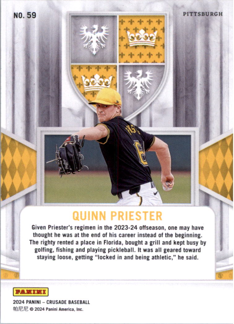 2024 Panini Crusade Baseball Card Pick (Base)