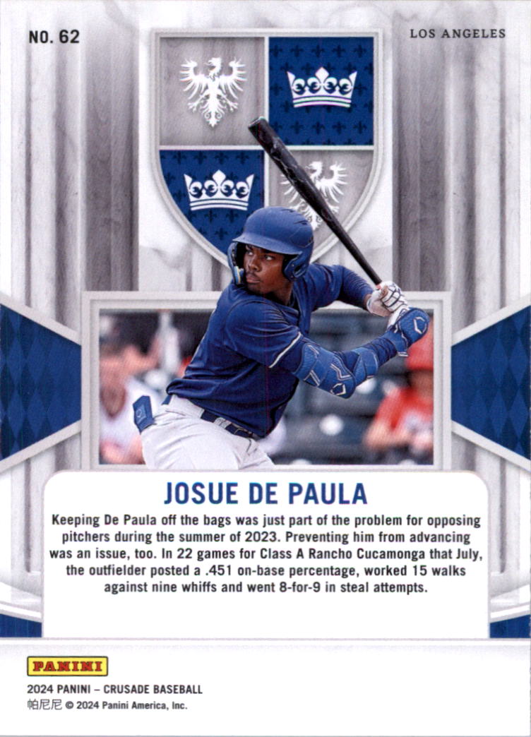 2024 Panini Crusade Baseball Card Pick (Base)