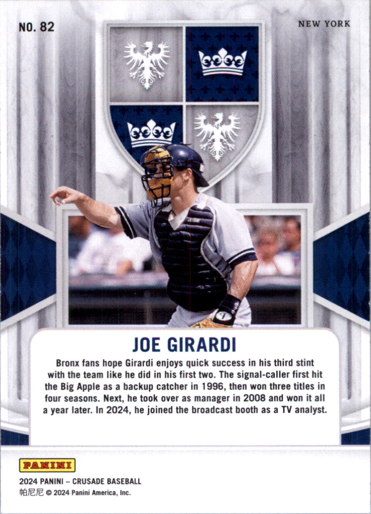 2024 Panini Crusade Baseball Card Pick (Base)