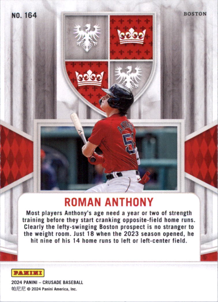 2024 Panini Crusade Baseball Card Pick (Base)