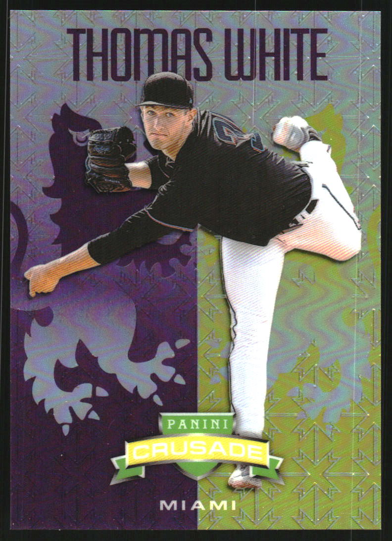 2024 Panini Crusade Crusade Purple #60 Thomas White