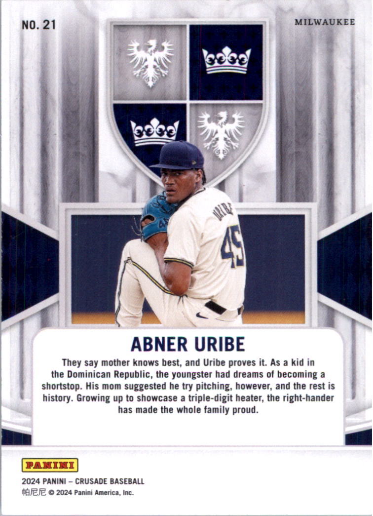 2024 Panini Crusade Baseball Card Pick (Base)