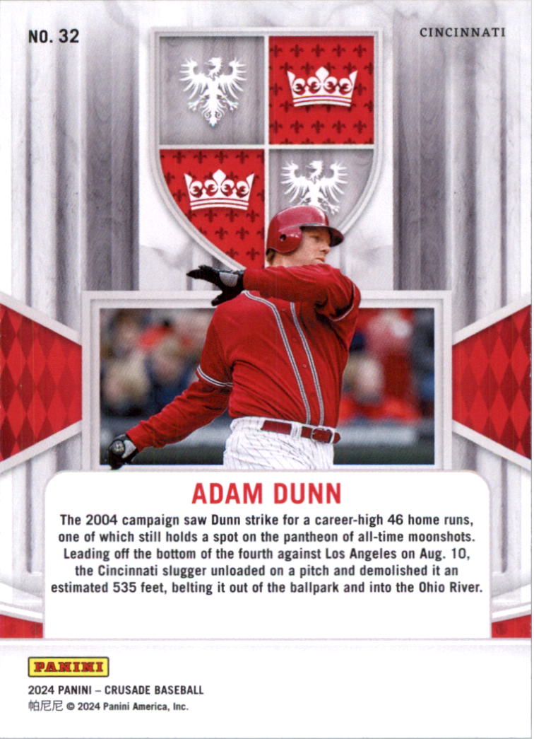 2024 Panini Crusade Baseball Card Pick (Base)