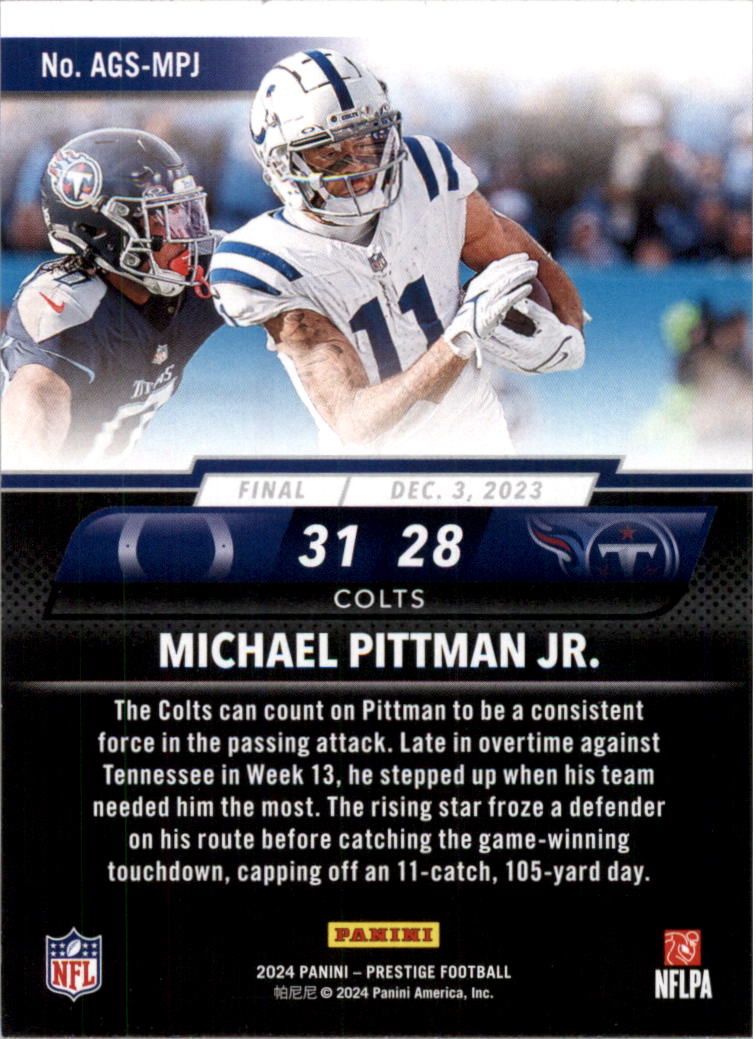 2024 Prestige Football Card Pick (Inserts) - Picture 19 of 169