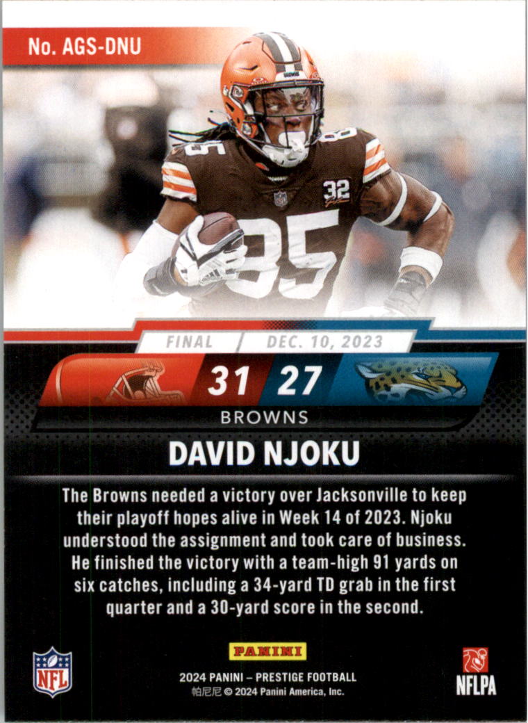 2024 Prestige Football Card Pick (Inserts) - Picture 21 of 169