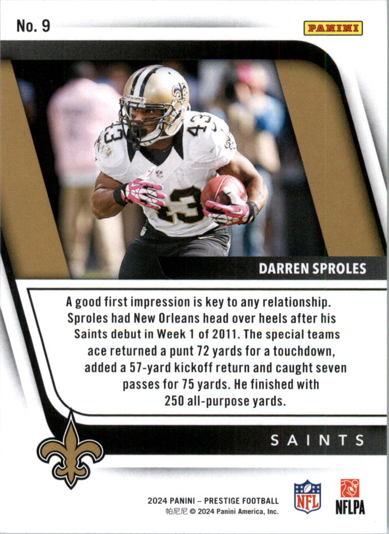2024 Prestige Football Card Pick (Inserts) - Picture 67 of 169