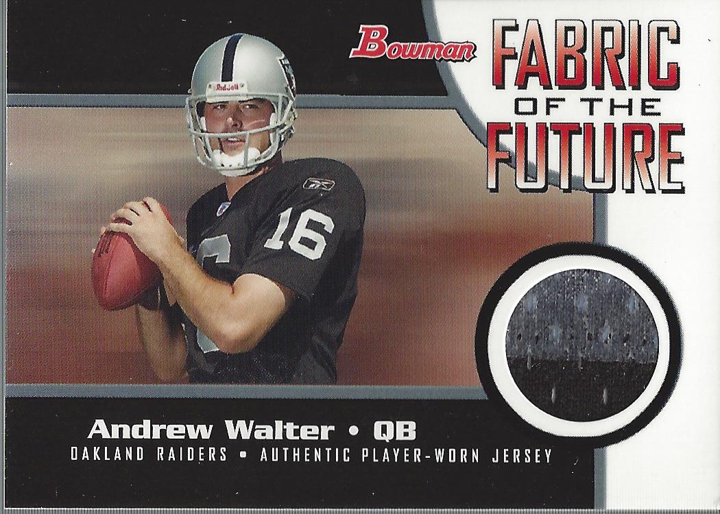 2005 Bowman Fabric of the Future #FFAW Andrew Walter B