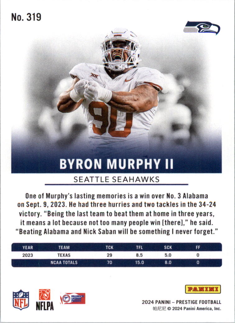 2024 Prestige Football Card Pick (Inserts) - Picture 153 of 169