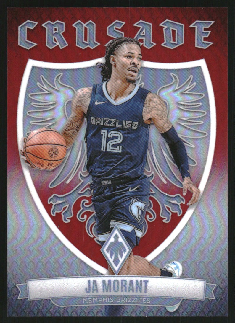2023-24 Panini Phoenix Crusade Red #21 Ja Morant on Fanatics Collect