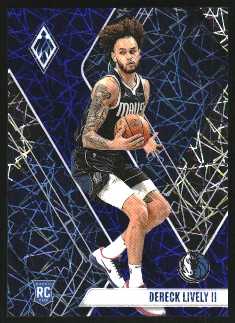 2023-24 Panini Phoenix Blue Lazer #290 Dereck Lively II