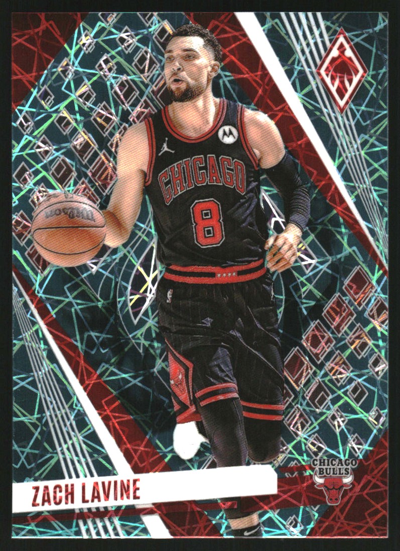 2023-24 Panini Phoenix Teal Lazer #84 Zach LaVine on Fanatics Collect