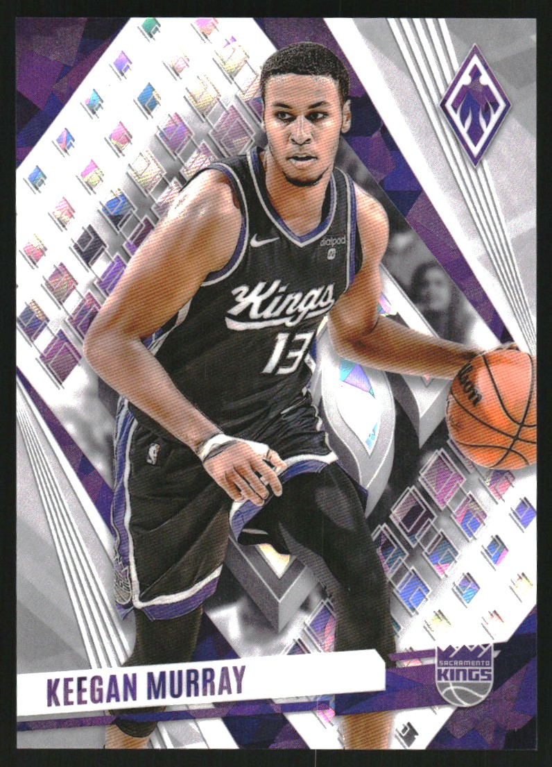 2023-24 Panini Phoenix White Ice #120 Keegan Murray on Fanatics