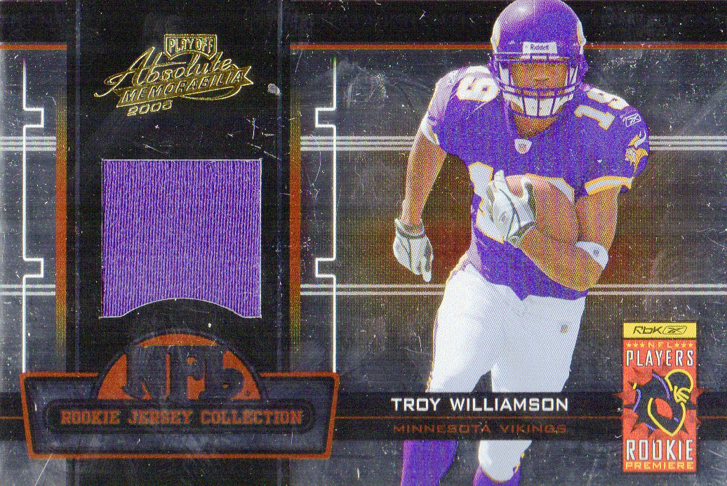 2005 Absolute Memorabilia Rookie Jerseys #2 Troy Williamson