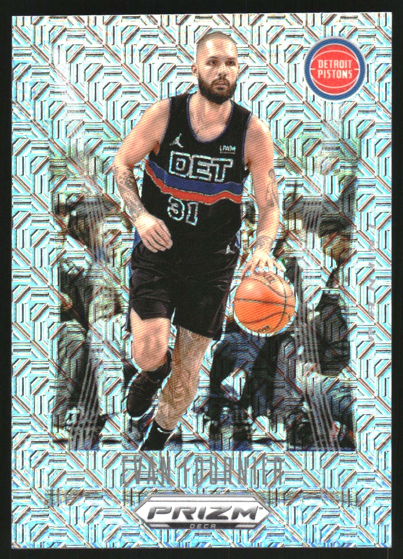 2023-24 Panini Prizm Deca Prizms Mojo #27 Evan Fournier