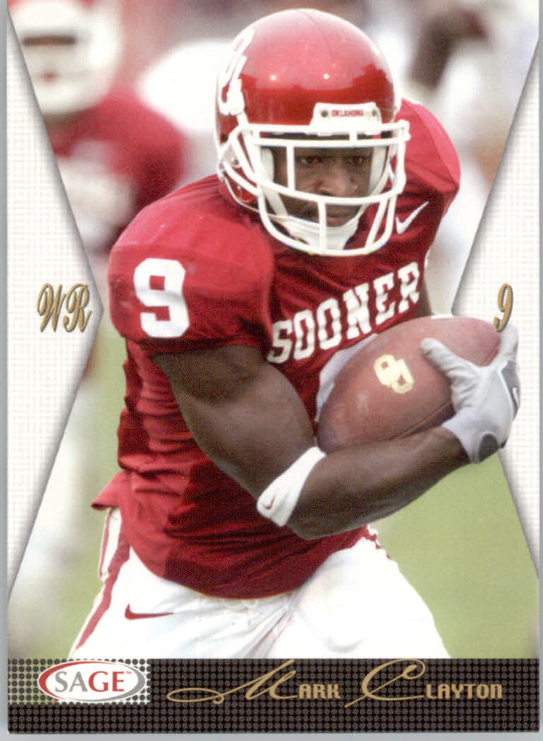 2005 Sage Football "Main Set" Base Cards - Picture 18 of 109