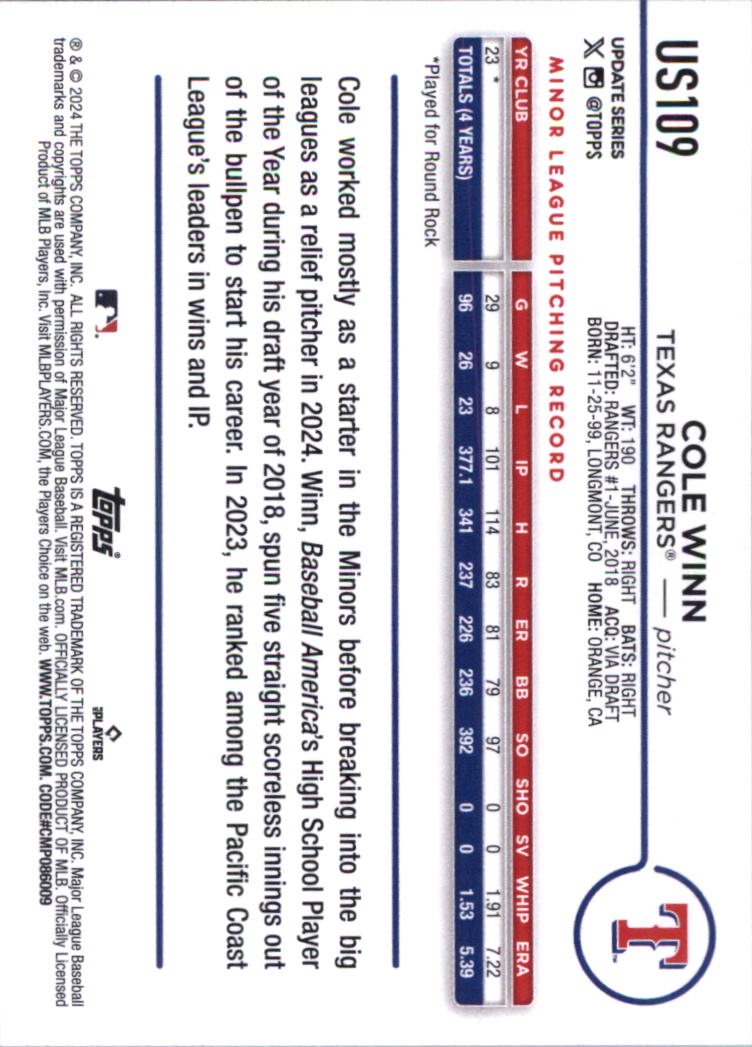 2024 Topps Update Baseball Card Pick (Base) 103-350 - Bild 13 von 471