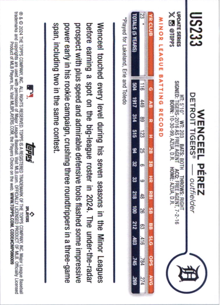 2024 Topps Update Baseball Card Pick (Base) 103-350 - Bild 255 von 471
