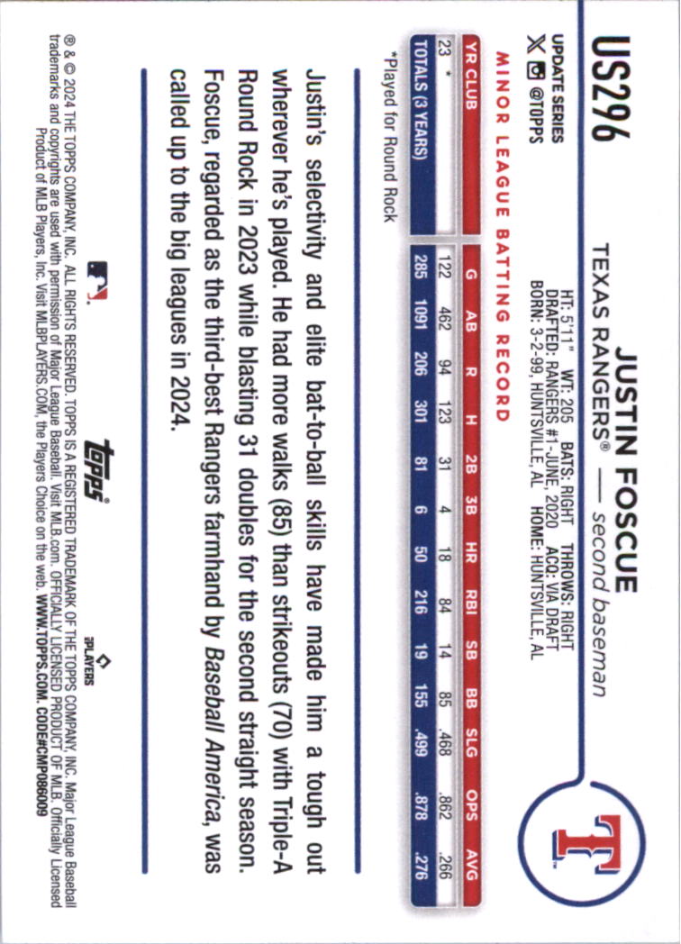 2024 Topps Update Baseball Card Pick (Base) 103-350 - Bild 371 von 471