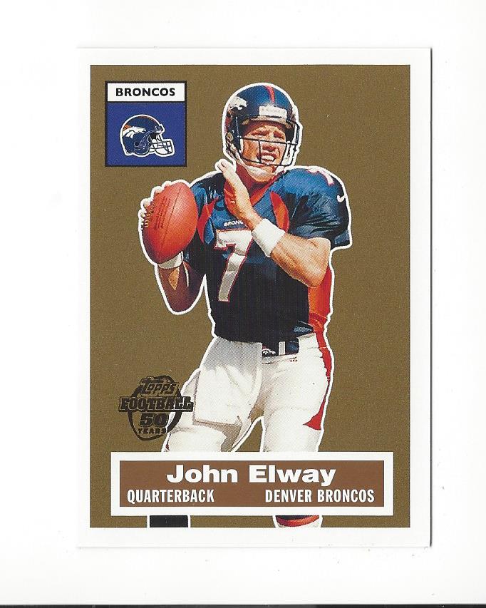 2005 Topps Turn Back the Clock #3 John Elway