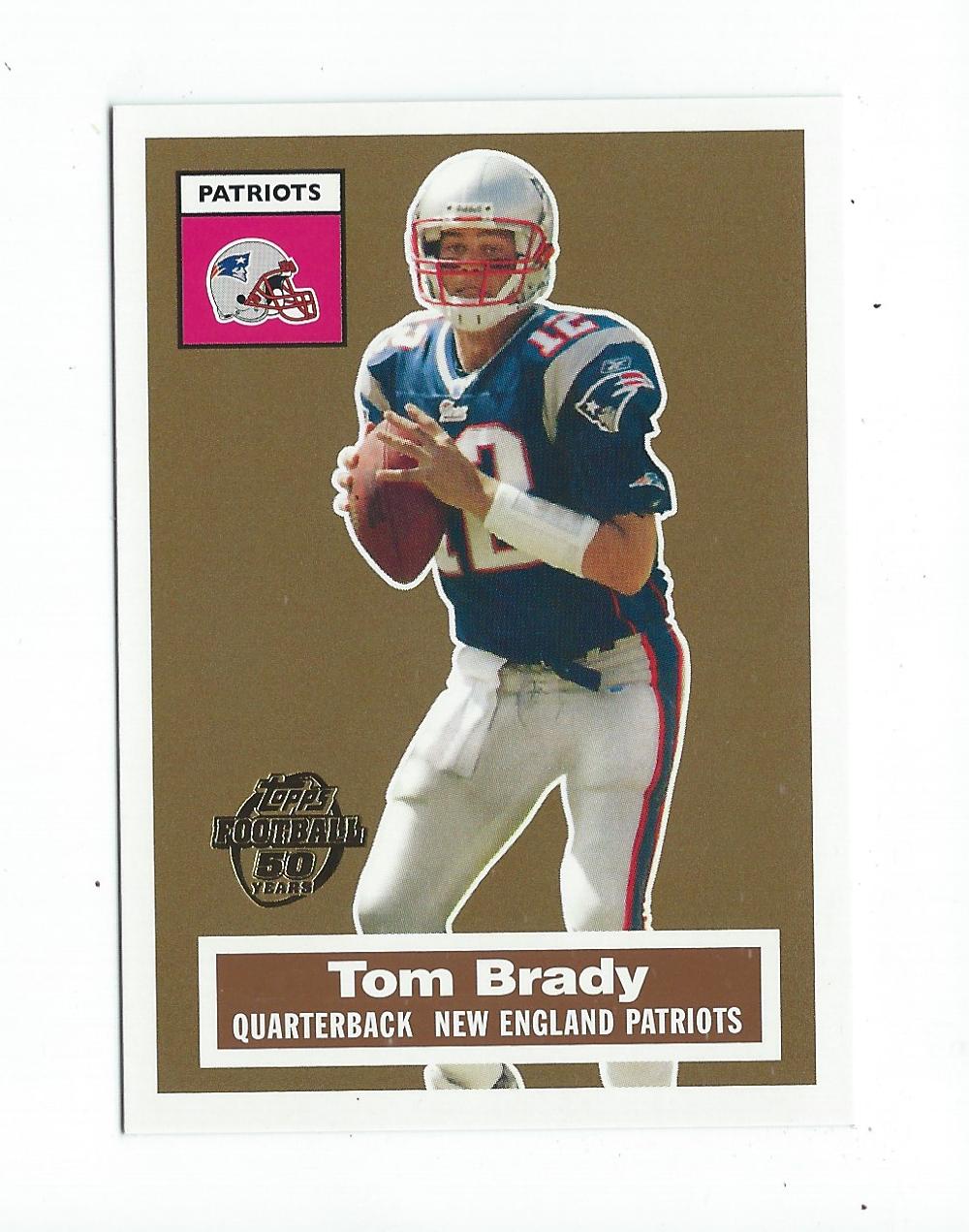 2005 Topps Turn Back the Clock #6 Tom Brady